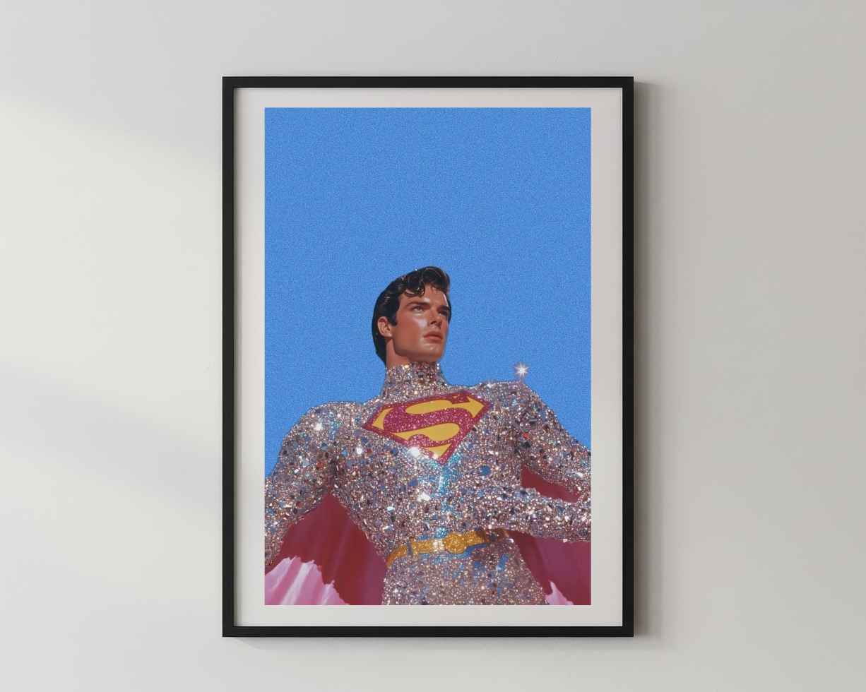 Designer x Iced out Superman