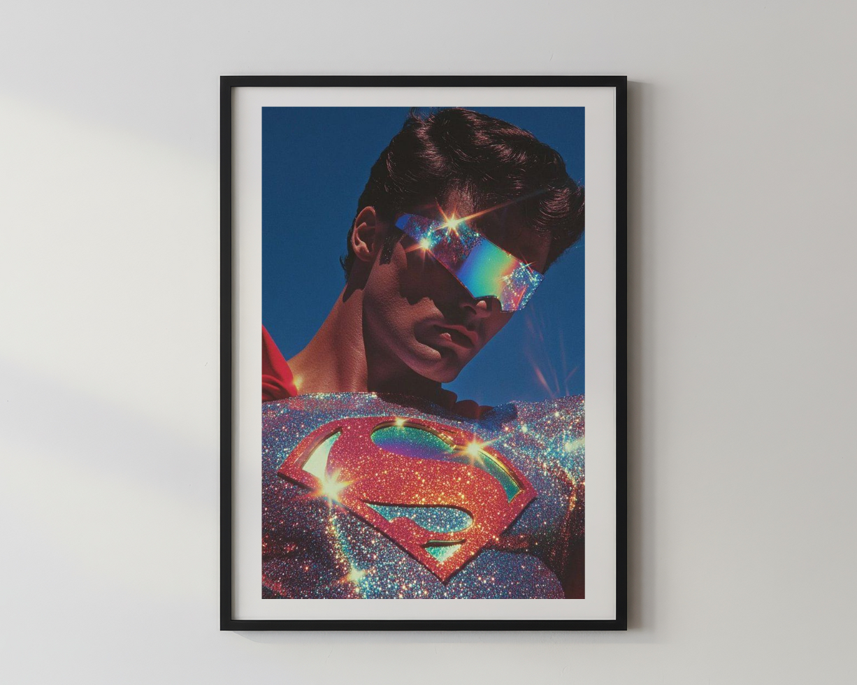 Designer x Iced out Superman