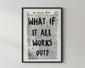 Hustler x What If It all works out