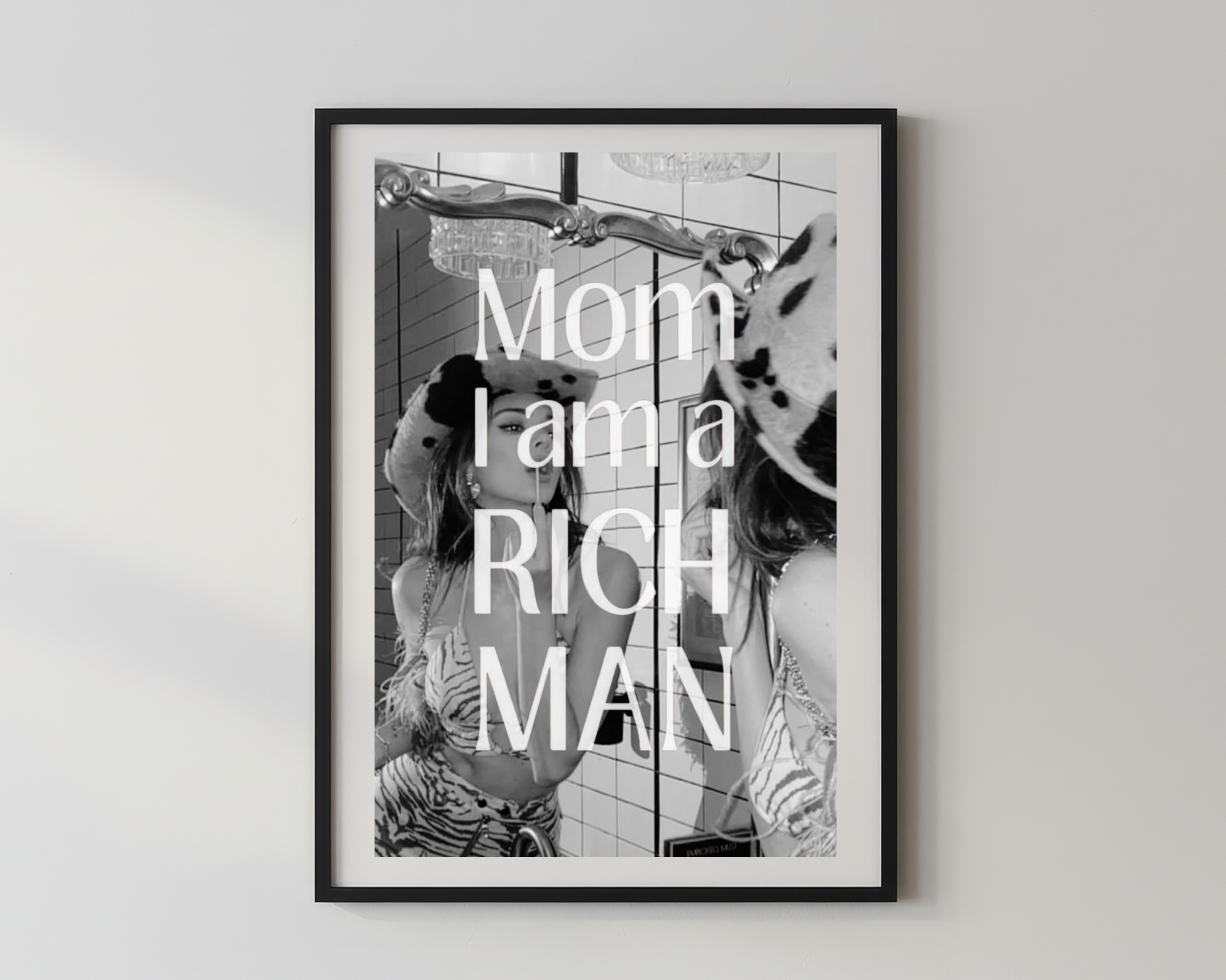 Hustler x Mom i am a rich man