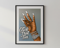 Girly things x Clock that tea