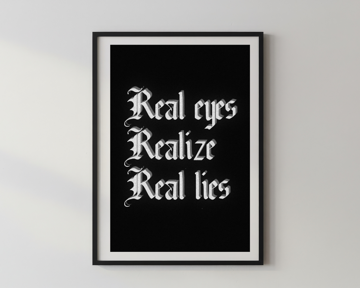 Hustler x Real eyes Realize Real lies