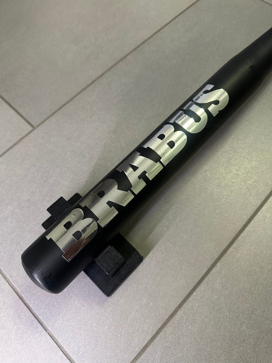 Baseballschläger No.900 · Pop Art (matt schwarz, silber)