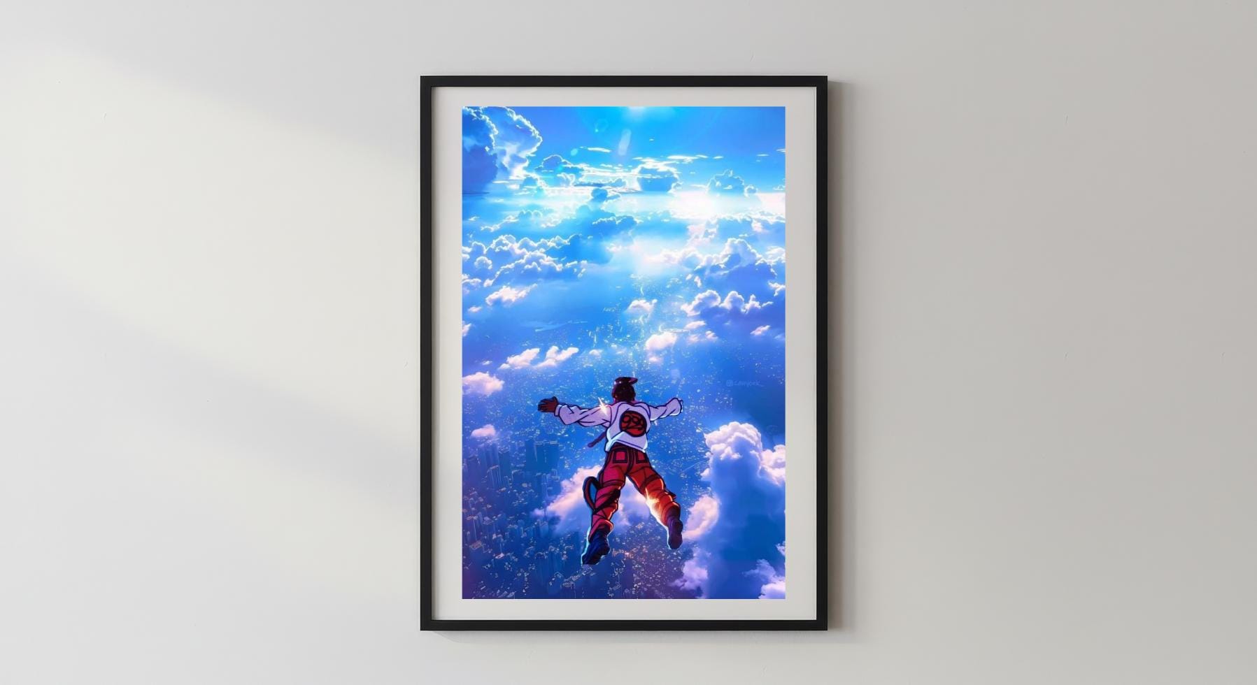 Wandbild - Juice World Wanddekoration Wandbilder für Schlafzimmer Wohnzimmer Accessoire Sänger Rapper Legende Deko Drugs Pop Art __etsy:7658079593