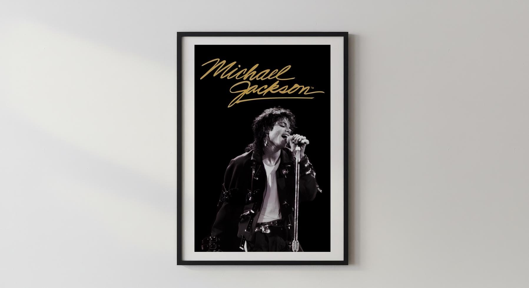 Wandbild - Michael Jackson Wohnzimmer Schlafzimmer Pop Art Rapper Wandfoto Wohnaccessoires Wohnungseinrichtung Deko __etsy:8128863505