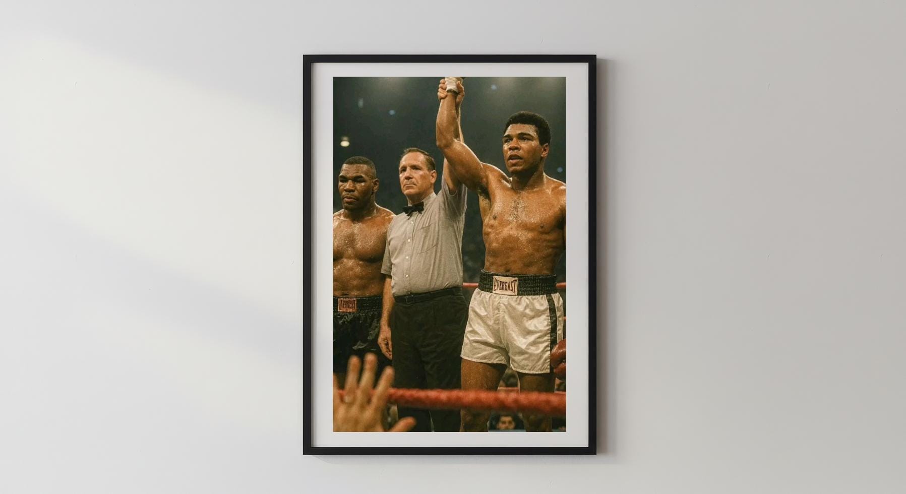 Wandbild - Mohammed Ali Poster Homeaccessoires Wanddekoration Motivation Wall Art Wanddesign Boxen Boxer Motivation Männergeschenk __etsy:8113771834
