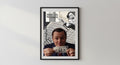 Wandbild - Money Talks We Translate. Wandbilder Wanddekoration für Schlafzimmer Wohnzimmer Accessoires Money Leonardo di Caprio Schauspieler __etsy:7615061774
