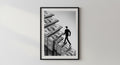 Wandbild - Money is the way Wanddekoration für Schlafzimmer Wohnzimmer Hustle Vibe Money Poster Bild Geld Wandfoto Geschenkidee __etsy:7540116117