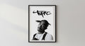 Wandbild - 2Pac Tupac Wanddekoration Dekoration für Schlafzimmer Wohnzimmer Wohnzimmerdekoration Sänger Rapper Legende Shakur Gang __etsy:7663035803