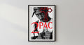 Wandbild - 2Pac Tupac Wanddekoration Dekoration für Schlafzimmer Wohnzimmer Wohnzimmerdekoration Sänger Rapper Legende Shakur Gang __etsy:7663037079