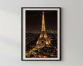 Wandbild - Paris Poster Eifelturm Wohnaccessoires Wanddekoration für Schlafzimmer Wohnzimmer Geschenkidee Wall Art Pop Art Kunst Deko __etsy:7509697044