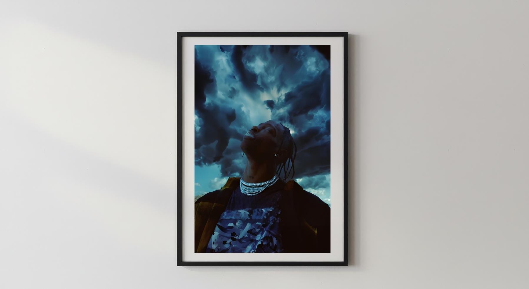Wandbild - Travis Scott Wohnzimmer Schlafzimmer Pop Art Rapper Wandfoto Wohnaccessoires Wohnungseinrichtung Deko __etsy:8085624148
