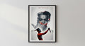 Wandbild - xxxtentation Wohnzimmer Schlafzimmer Pop Art Rapper Wandfoto Wohnaccessoires Wohnungseinrichtung Deko __etsy:8133421261
