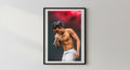 Wandbild - xxxtentation Wohnzimmer Schlafzimmer Pop Art Rapper Wandfoto Wohnaccessoires Wohnungseinrichtung Deko __etsy:8085514254
