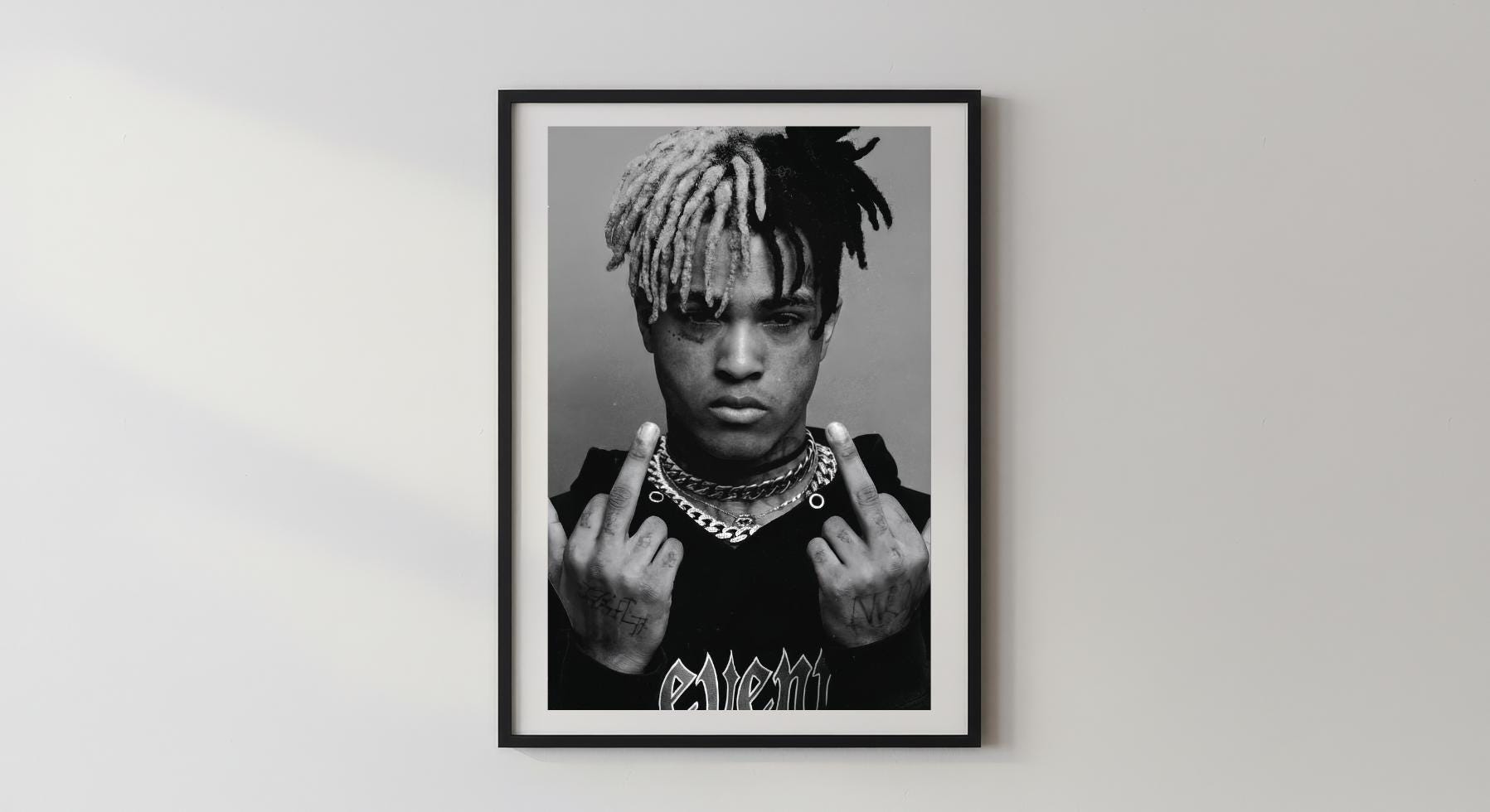 Wandbild - xxxtentation Wohnzimmer Schlafzimmer Pop Art Rapper Wandfoto Wohnaccessoires Wohnungseinrichtung Deko __etsy:8085520568